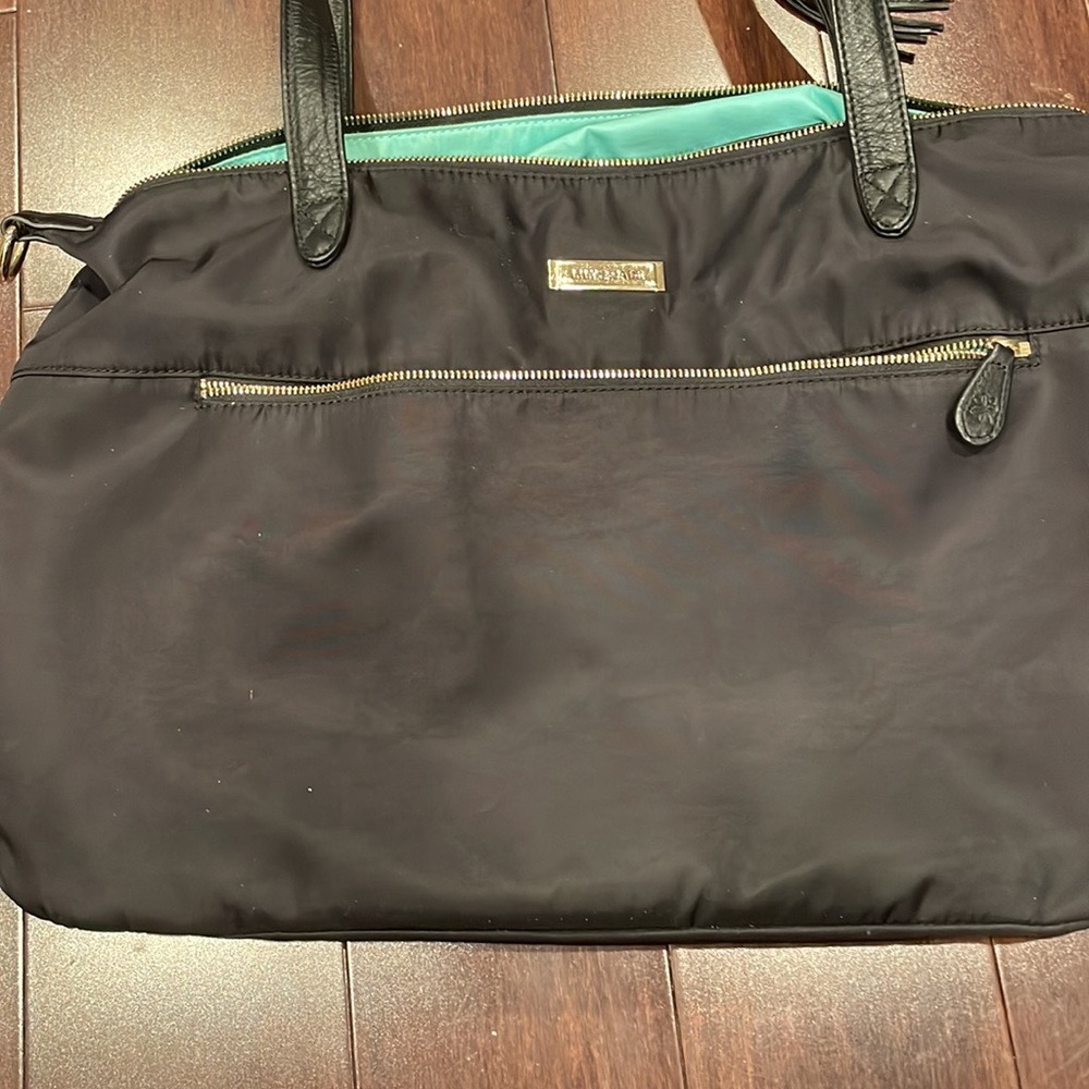 Lily Jade Nylon (black) Jennifer diaper bag or work bag - Picture 5 of 16